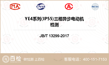 YE4系列(IP55)三相异步电动机检测
