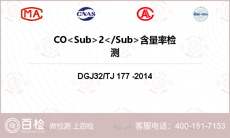 CO<Sub>2</Sub>含量