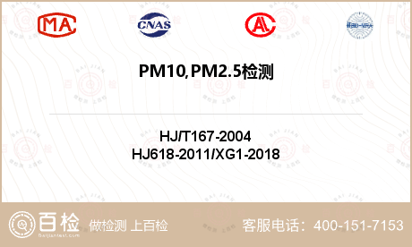 PM10,PM2.5检测