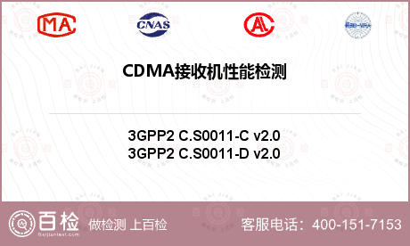 CDMA接收机性能检测