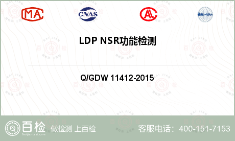LDP NSR功能检测