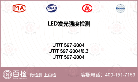 LED发光强度检测