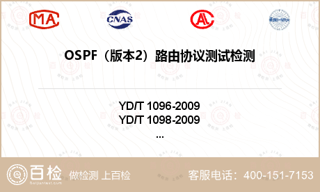 OSPF（版本2）路由协议测试检测
