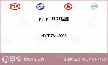 p，p′-DDE检测