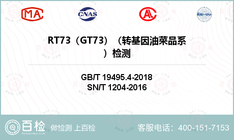 RT73（GT73）（转基因油菜