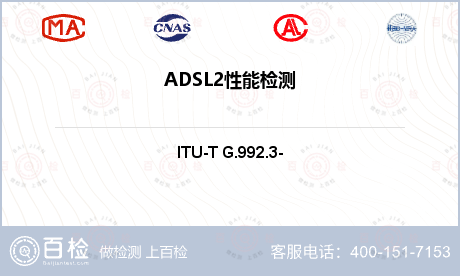 ADSL2性能检测