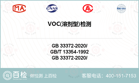 VOC(溶剂型)检测