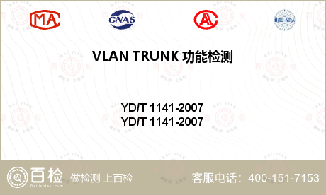 VLAN TRUNK 功能检测