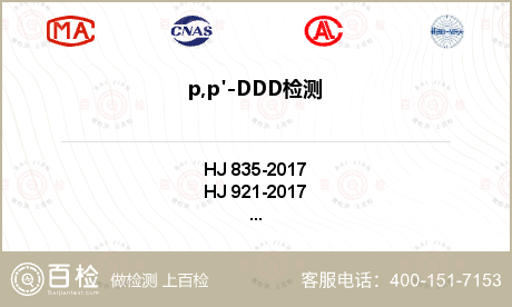 p,p'-DDD检测