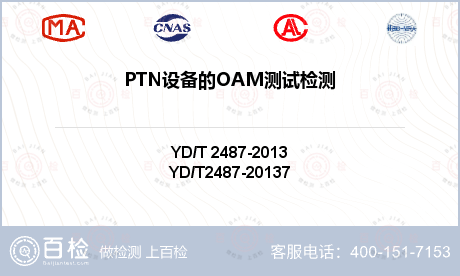 PTN设备的OAM测试检测