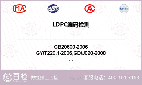 LDPC编码检测