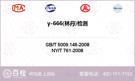 γ-666(林丹)检测