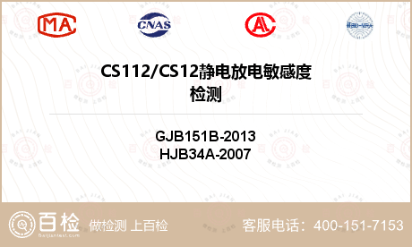 CS112/CS12
静电放电敏