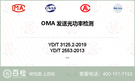 OMA 发送光功率检测