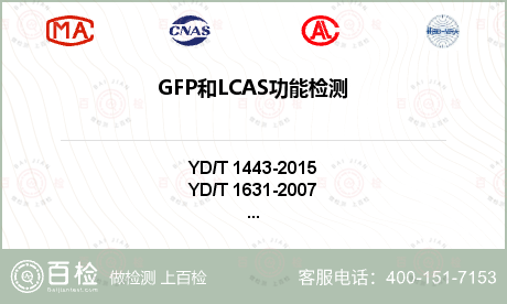 GFP和LCAS功能检测
