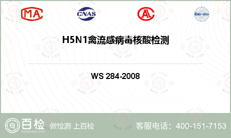 H5N1禽流感病毒核酸检测