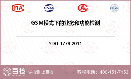 GSM模式下的业务和功能检测