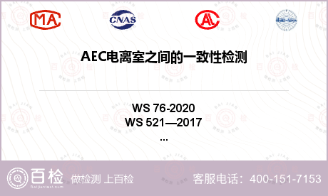 AEC电离室之间的一致性检测