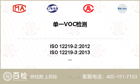单一VOC检测
