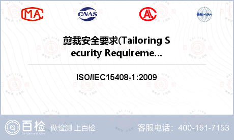 剪裁安全要求(Tailoring Security Requirements)检测