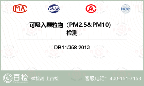 可吸入颗粒物（PM2.5&PM1
