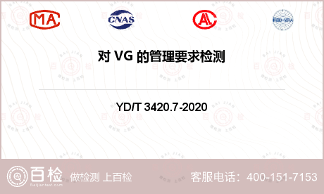 对 VG 的管理要求检测