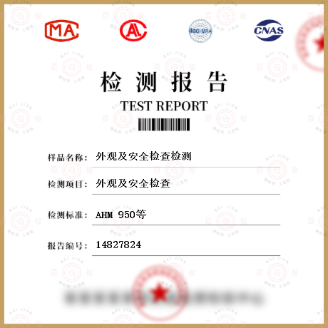 外觀及安全檢查檢測