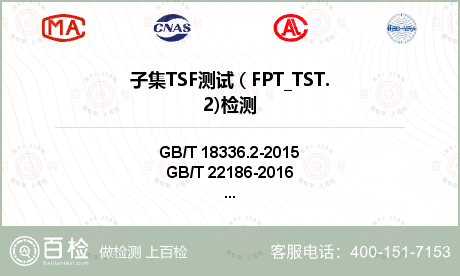 子集TSF测试 ( FPT_TS