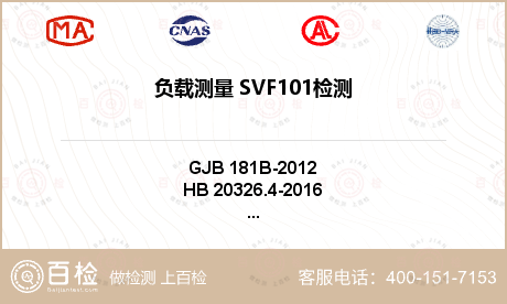 负载测量 SVF101检测