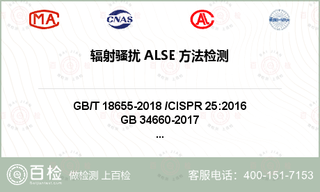 辐射骚扰 ALSE 方法检测