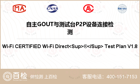 自主GOUT与测试台P2P设备连接检测