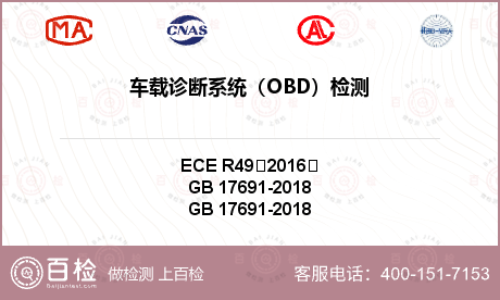 车载诊断系统（OBD）检测