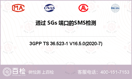 通过 SGs 端口的SMS检测