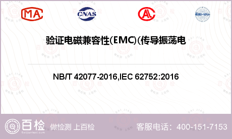 验证电磁兼容性(EMC)(传导振荡电流或电压)T2.1及T2.5检测